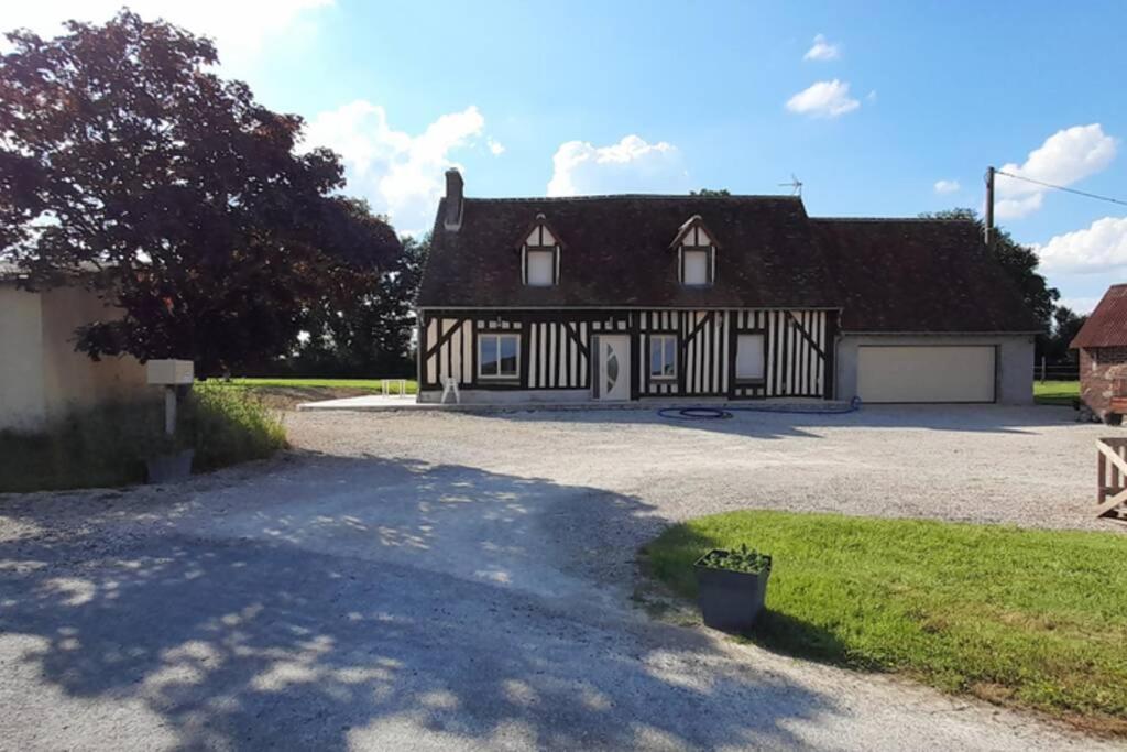 Maison En Colombage Renovee La Fontenelle  외부 사진