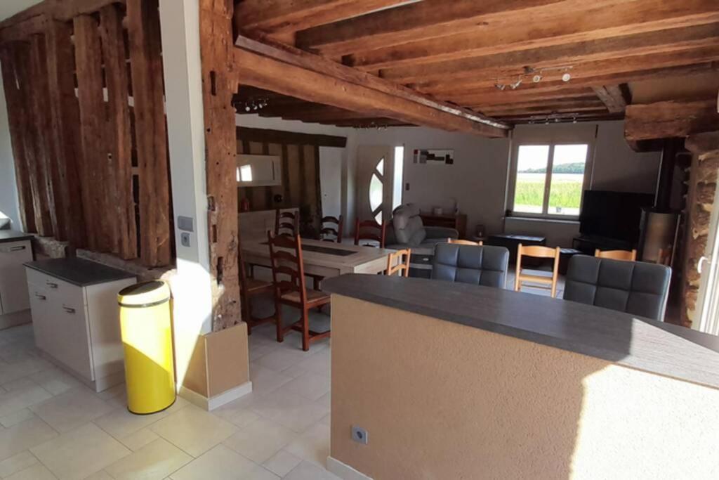 Maison En Colombage Renovee La Fontenelle  외부 사진